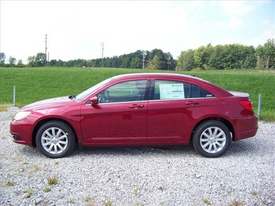 chrysler 200 2012 red sedan touring gasoline 4 cylinders front wheel drive not specified 44024