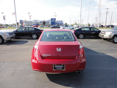 honda accord 2008 red coupe ex l gasoline 4 cylinders front wheel drive automatic with overdrive 60462