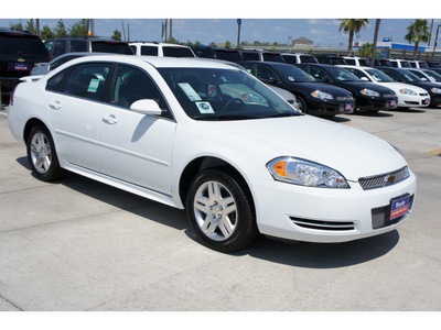 chevrolet impala 2012 white sedan lt flex fuel 6 cylinders front wheel drive automatic 77090