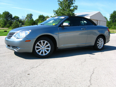 chrysler sebring 2010 silver touring flex fuel 6 cylinders front wheel drive automatic 45840