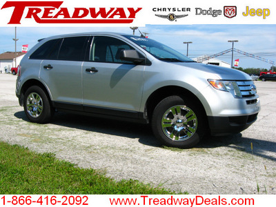ford edge 2009 silver suv se gasoline 6 cylinders front wheel drive automatic 45840