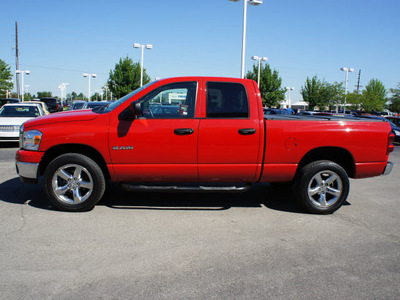 dodge ram pickup 1500 2008 red st gasoline 8 cylinders 4 wheel drive automatic with overdrive 46168