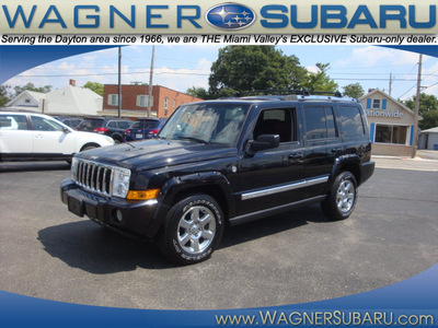 jeep commander 2006 black suv limited flex fuel 8 cylinders 4 wheel drive automatic 45324