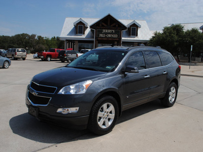 chevrolet traverse 2010 gray suv lt gasoline 6 cylinders front wheel drive automatic 76087