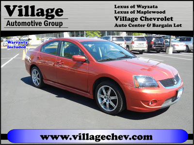 mitsubishi galant 2008 red sedan ralliart v6 gasoline 6 cylinders front wheel drive 5 speed automatic 55391