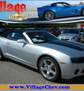 chevrolet camaro 2012 silver lt convertible gasoline 6 cylinders rear wheel drive automatic 55391