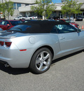 chevrolet camaro 2012 silver lt convertible gasoline 6 cylinders rear wheel drive automatic 55391