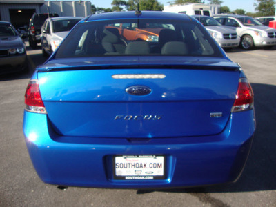 ford focus 2010 blue sedan ses gasoline 4 cylinders front wheel drive automatic 60443