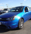 ford focus 2010 blue sedan ses gasoline 4 cylinders front wheel drive automatic 60443