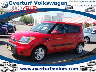 kia soul 2011 red hatchback soul! gasoline 4 cylinders front wheel drive automatic 99336