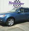 subaru forester 2009 newport blue suv 2 5 x premium gasoline 4 cylinders all whee drive 5 speed manual 80905