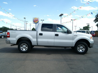 ford f 150 2007 silver clearcoat xlt gasoline 8 cylinders 4 wheel drive automatic 80911