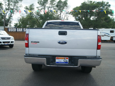 ford f 150 2007 silver clearcoat xlt gasoline 8 cylinders 4 wheel drive automatic 80911