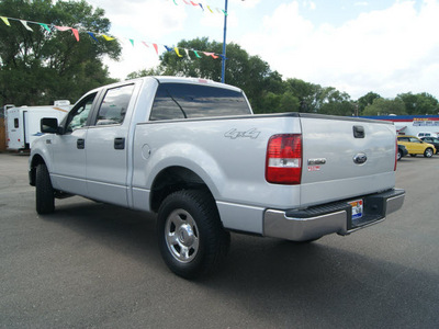 ford f 150 2007 silver clearcoat xlt gasoline 8 cylinders 4 wheel drive automatic 80911