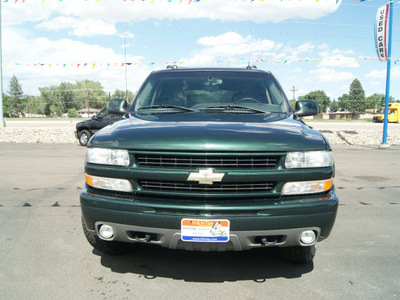 chevrolet tahoe 2004 dark green suv z71 flex fuel 8 cylinders 4 wheel drive automatic 80911