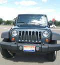 jeep wrangler unlimited 2007 steel blue suv x gasoline 6 cylinders 4 wheel drive 6 speed manual 80911