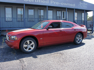 dodge charger 2009 dk  red sedan sxt rwd gasoline 6 cylinders rear wheel drive automatic 47172