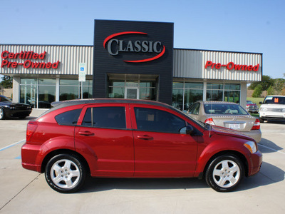 dodge caliber 2009 dk  red wagon sxt gasoline 4 cylinders front wheel drive automatic 76210