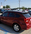 dodge caliber 2009 dk  red wagon sxt gasoline 4 cylinders front wheel drive automatic 76210