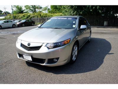 acura tsx 2009 silver sedan tsx gasoline 4 cylinders front wheel drive shiftable automatic 07712