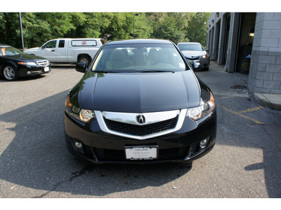 acura tsx 2010 black sedan gasoline 4 cylinders front wheel drive 5 speed automatic 07712