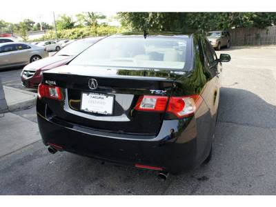 acura tsx 2010 black sedan gasoline 4 cylinders front wheel drive 5 speed automatic 07712