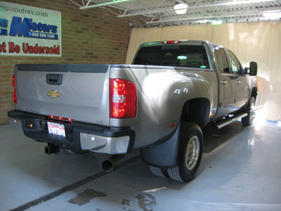 chevrolet silverado 3500hd 2007 silver ltz diesel 8 cylinders 4 wheel drive automatic 44883