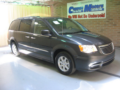 chrysler town and country 2012 charcoal van touring flex fuel 6 cylinders front wheel drive automatic 44883