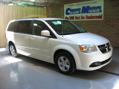 dodge grand caravan 2012 white van crew flex fuel v6 front wheel drive automatic 44883