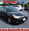 ford focus 2010 black sedan se gasoline 4 cylinders front wheel drive automatic with overdrive 08753