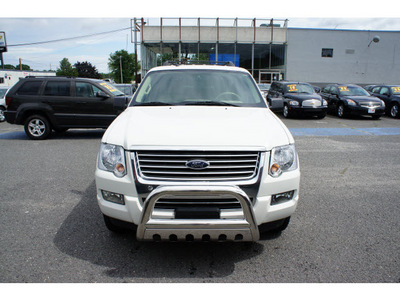 ford explorer 2008 white suede suv xlt dvd gasoline 6 cylinders 4 wheel drive automatic with overdrive 07712