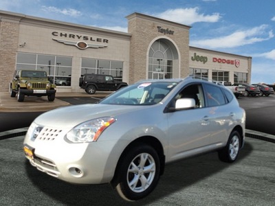 nissan rogue 2008 silver suv sl gasoline 4 cylinders all whee drive automatic 60915