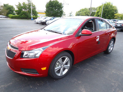 chevrolet cruze 2012 red sedan lt gasoline 4 cylinders front wheel drive automatic 60007