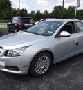 chevrolet cruze 2012 silver sedan eco gasoline 4 cylinders front wheel drive 6 speed manual 60007