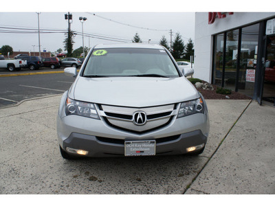 acura mdx 2008 billet silver suv w power tailgate w tech gasoline 6 cylinders all whee drive shiftable automatic 07724