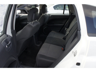 dodge caliber 2010 white hatchback sxt gasoline 4 cylinders front wheel drive automatic 08016