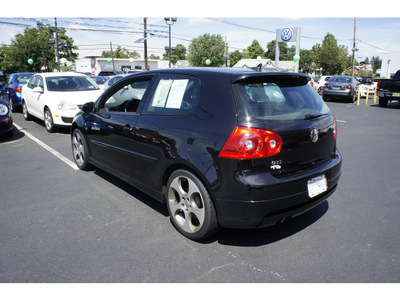 volkswagen gti 2008 black hatchback gasoline 4 cylinders front wheel drive 6 speed manual 08016