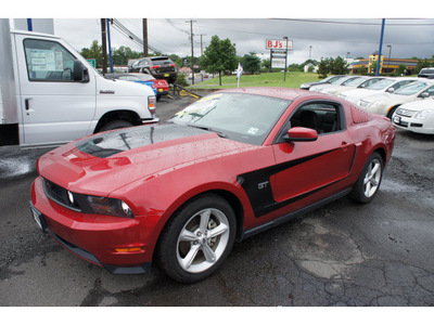 ford mustang 2010 dk  red coupe gt gasoline 8 cylinders rear wheel drive 5 speed manual 07060