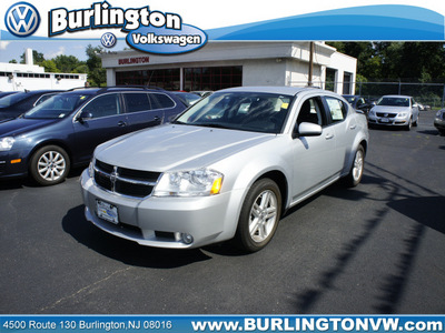 dodge avenger 2010 silver sedan r t gasoline 4 cylinders front wheel drive automatic 08016