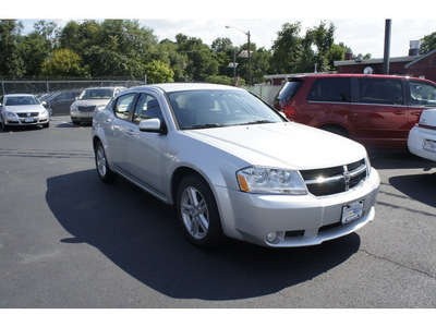 dodge avenger 2010 silver sedan r t gasoline 4 cylinders front wheel drive automatic 08016