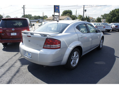 dodge avenger 2010 silver sedan r t gasoline 4 cylinders front wheel drive automatic 08016