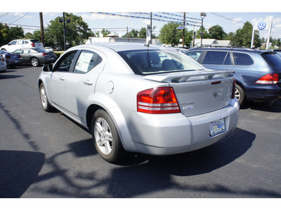 dodge avenger 2010 silver sedan r t gasoline 4 cylinders front wheel drive automatic 08016