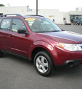 subaru forester 2010 red suv 2 5x gasoline 4 cylinders all whee drive automatic 13502