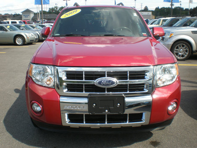 ford escape 2009 red suv limited gasoline 4 cylinders 4 wheel drive automatic 13502