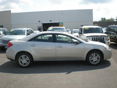 pontiac g6 2005 silver sedan gasoline 6 cylinders front wheel drive automatic 13502