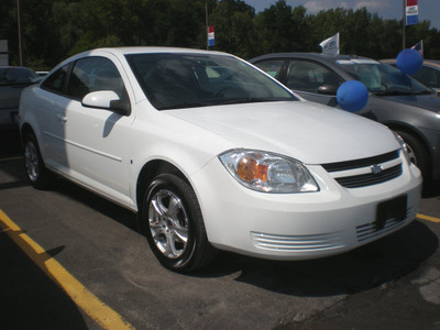 chevrolet cobalt 2007 white coupe lt gasoline 4 cylinders front wheel drive automatic 13502