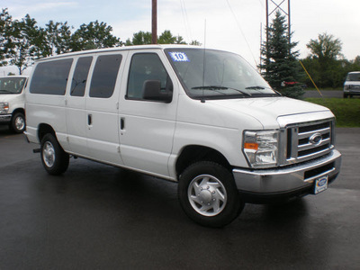 ford e 350 2010 white van flex fuel 8 cylinders rear wheel drive automatic 13502