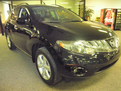 nissan murano 2009 black suv sl gasoline 6 cylinders front wheel drive automatic 34474