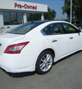 nissan maxima 2010 white sedan gasoline 6 cylinders front wheel drive automatic 46219