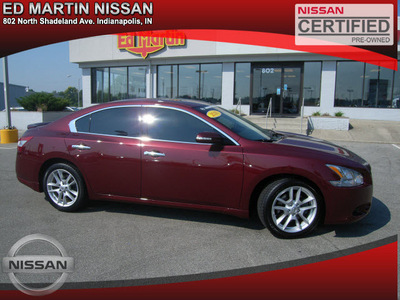 nissan maxima 2010 dk  red sedan gasoline 6 cylinders front wheel drive automatic 46219